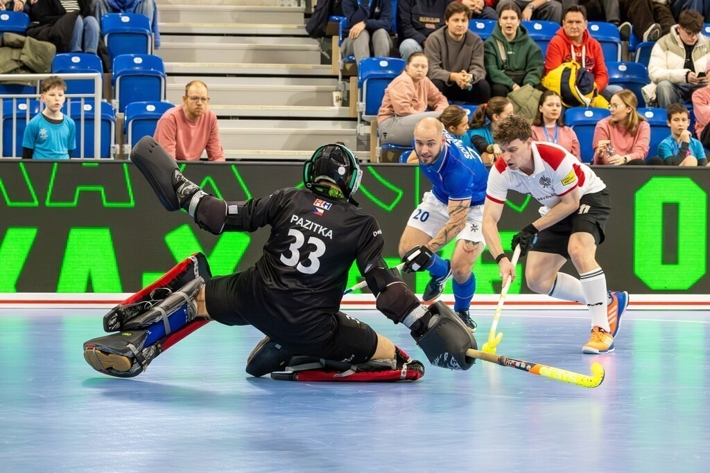 EuroHockey Indoor Championship 2026 in Heidelberg: Tschechien gegen Österreich (Vorrunde Pool A) | EuroHockey Indoor Championship 2026 in Heidelberg: Tschechien gegen Österreich (Vorrunde Pool A) - Realisiert mit Pictrs.com