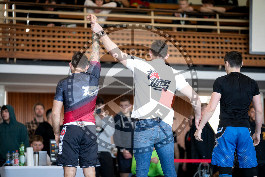 20240309PBB5520 | Fighters compete during the International Luta Livre (ILLCS) Spring Championship in Hannover, Germany, on March 9, 2024.
