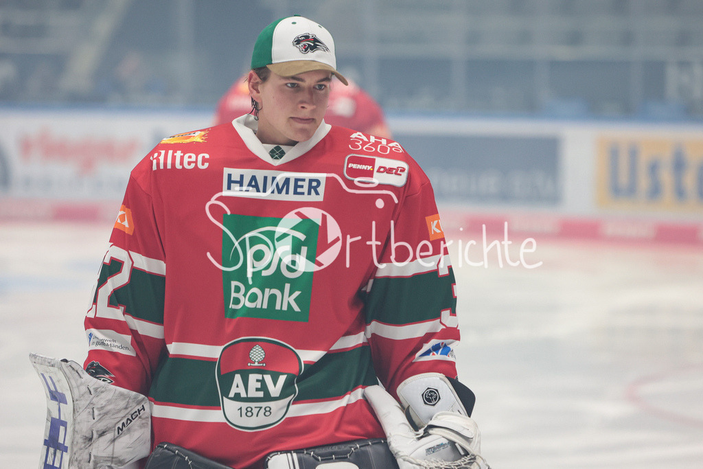 Augsburger Panther - Grizzlys Wolfsburg | Moritz BORST (AEV #32) in Aktion