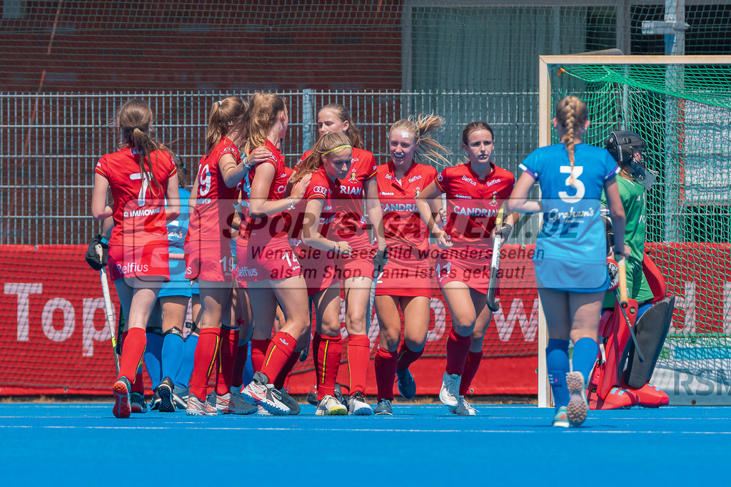 HK_20230708_109785 | Euro Hockey WU18 Belgium - Scotland Championship Girls &amp; Boys am 8.7.2023 CHTC , Krefeld ,