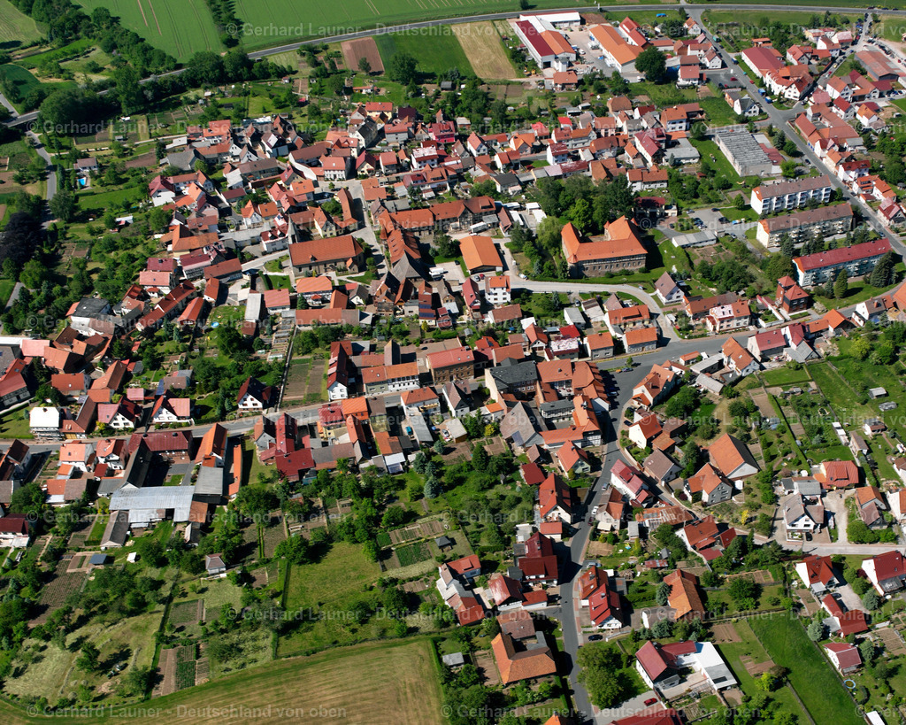 2634531 | DEUNA 09.06.2006 Stadtansicht des Innenstadtbereiches  in Deuna im Bundesland Thüringen, Deutschland // City view on down town  in Deuna in the state Thuringia, Germany Foto: Gerhard Launer