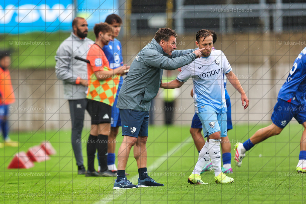 Wuppertaler SV - VfL Bochum Testspiel | 2025-07-06 Hecking Passlack Wuppertal - Bochum  - Realisiert mit Pictrs.com