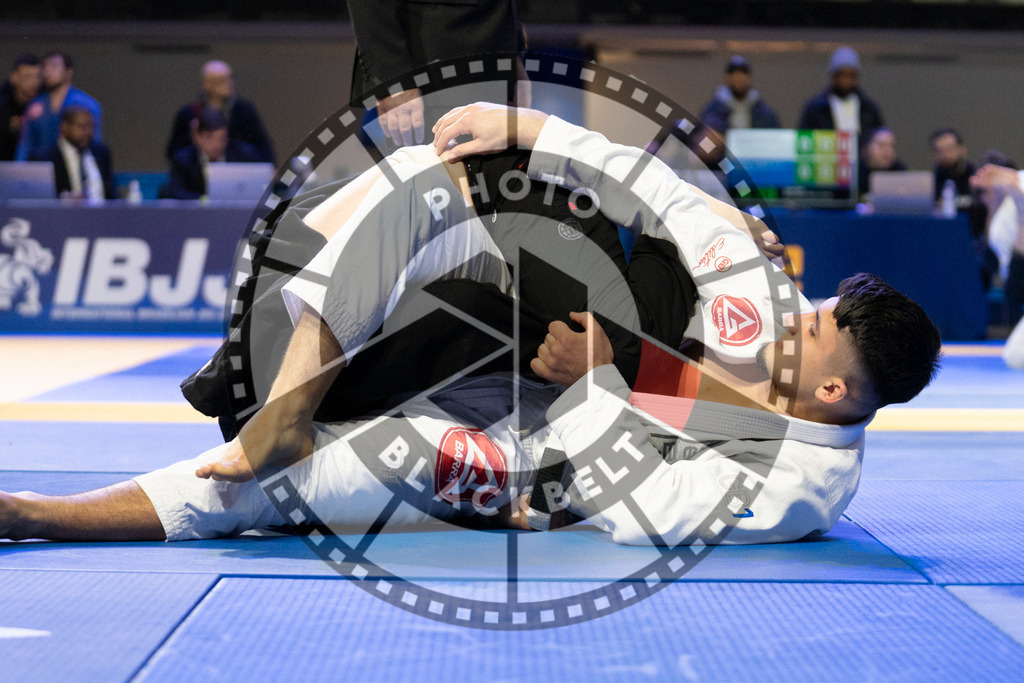 20240119PBB0564 | Fighters compete during the IBJJF European Championship in Paris, France, on January 19, 2024.