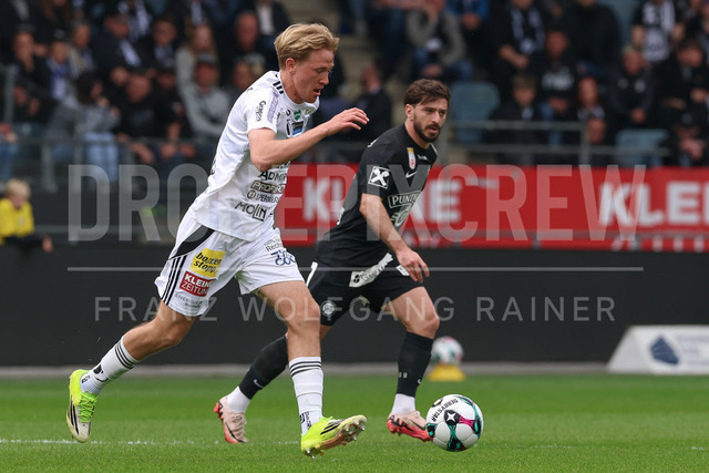 SK Puntigamer Sturm Graz vs TSV Egger Glas Hartberg – Championship Group    | Graz, Austria, 12.Apr.26 - SOCCER - ADMIRAL Bundesliga, SK Puntigamer Sturm Graz vs TSV Egger Glas Hartberg. The image shows Benjamin Markus (Hartberg).    