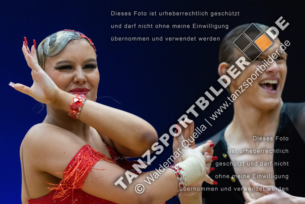 20230115-02088 | Hier finden Sie Tanz Bilder vom Latein und Standard Formationen tanzen. Sportbilder vom Tanzsport. Schöne Fotos und von Weltmeisterschaft, Europameisterschaft, Bundesliga, Regionalliga, Oberliga und Landesliga sowie von GOC Stuttgart, DanceComp, WM Bremen