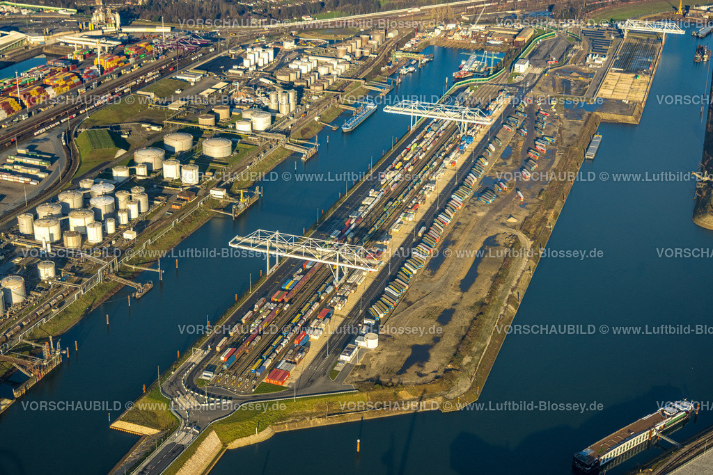 Duisburg241202725 | Luftbild, Hafen Duisburg duisport, Hafengebiet mit Ölinsel und Kohleninsel Container Terminal, Ruhrort, Duisburg, Ruhrgebiet, Nordrhein-Westfalen, Deutschland