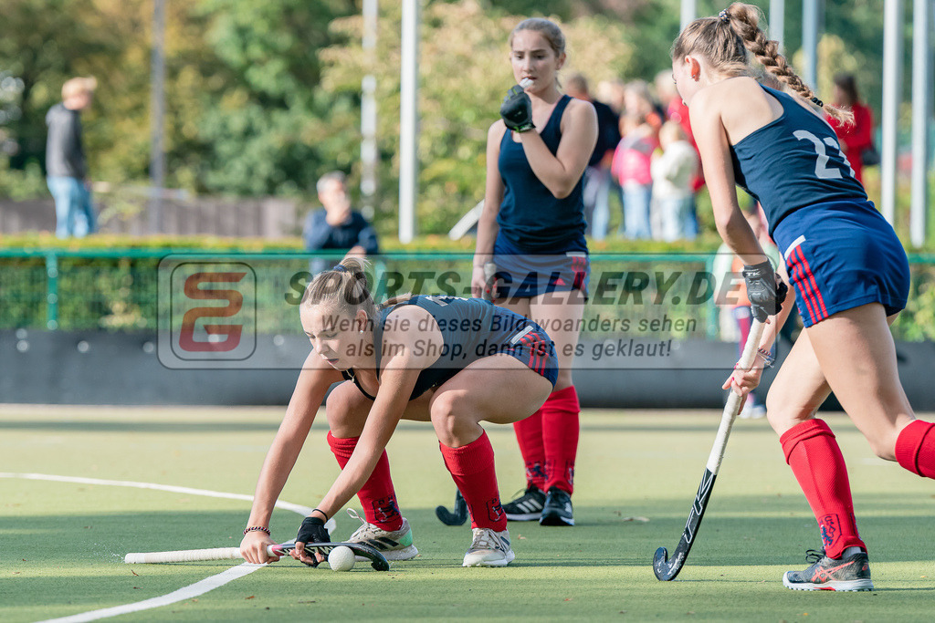 HK_20231021_2 | Deutsche Meisterschaft WU16 Düsseldorfer HC - Harvestehuder THC am 21.10.2023 DHC, Düsseldorf ,