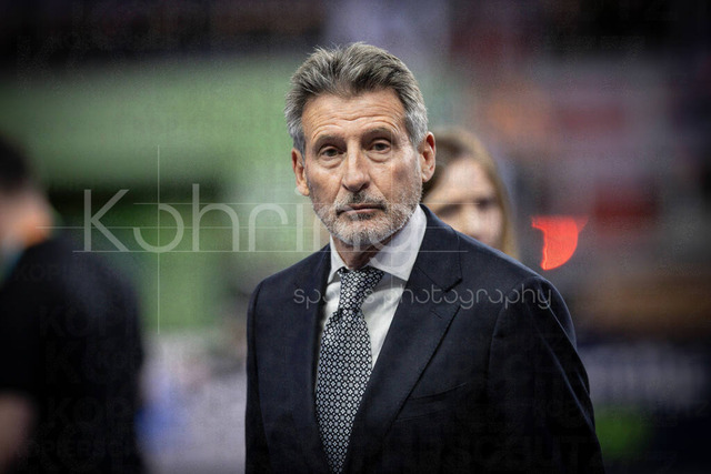 World Athletics Indoor Championships Kujawy Pomorze 26, 20.03.2026 | TORUN, POLAND - MARCH 20:  Lord Sebastian Coe, President of World Athletics during the World Athletics Indoor Championships Kujawy Pomorze 26 on day 1 / session 2 at Kujawsko-Pomorska Arena Torun on March 20, 2026 in Torun, Poland. 