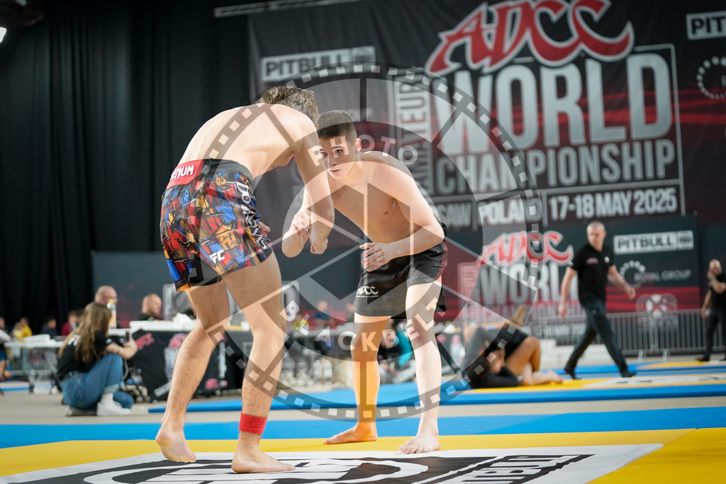 20250518PBB0518 | Athletes compete during the second day of the ADCC Amateur World Championship on May 18, 2025 in Warsaw, Poland. © Chiara Dazi / photoblackbelt