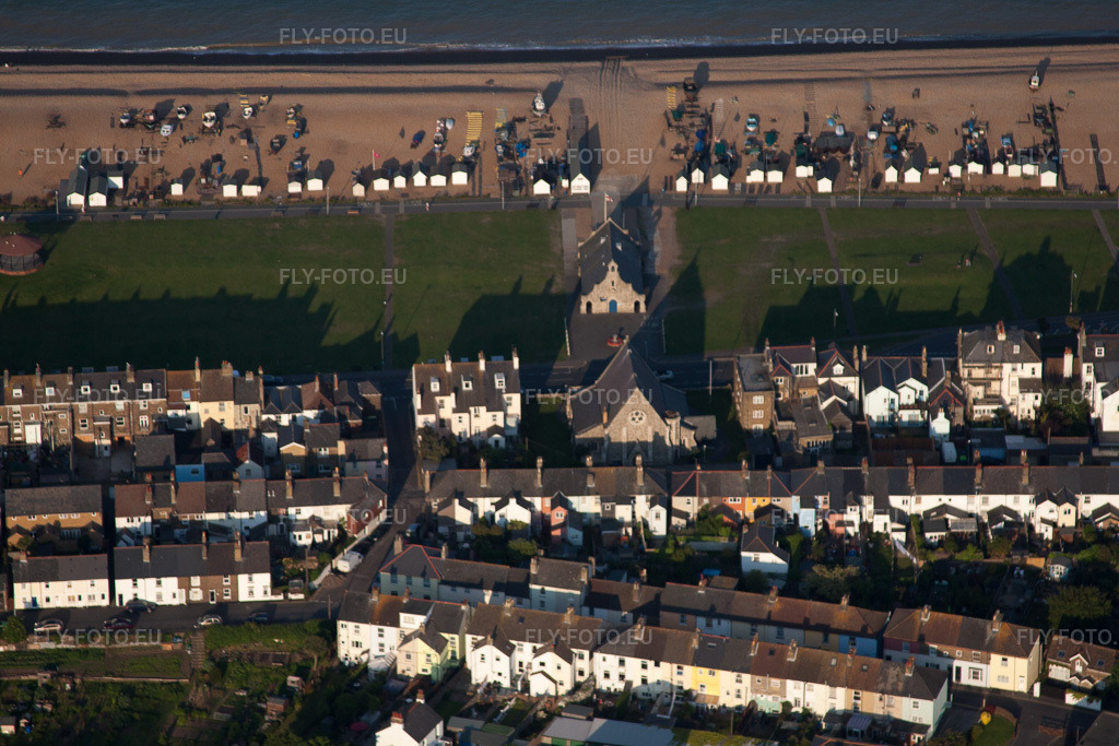 Vue aérienne: Vue de la ville à Deal dans le département Angleterre, Grande Bretagne. Photo: IMG_50793.jpg prise le 27/05/2012 par Werner Riehm/FLY-FOTO.eu – Résolution de l'original: 4752 x 3168 px