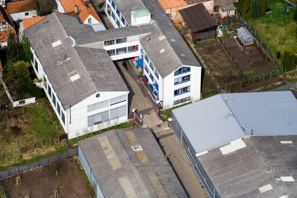 Luftbild: DBK, Rheinstr in Kandel im Bundesland Rheinland-Pfalz in Deutschland. Foto: IMG_9673.jpg vom 15.03.2008 durch Werner Riehm/FLY-FOTO.de