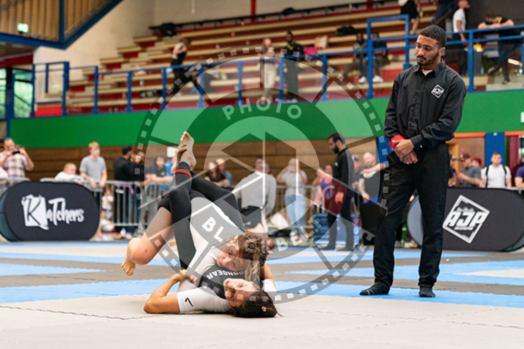 20230826PBB57387 | Fighters compete during the AJP INTLPRO BJJ and grappling competition in Hamburg, Germany, on August 26 2023.