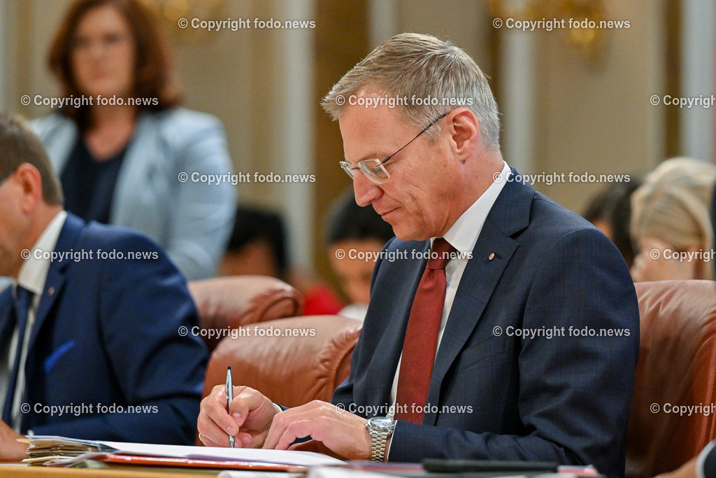 Landhaus Linz_ Promenade_ Landtagssitzung_ 15.06.2023-59 | 15.06.2023, Landhaus Linz AUT, Promenade, Landtagssitzung, im Bild LH Thomas Stelzer (VP)