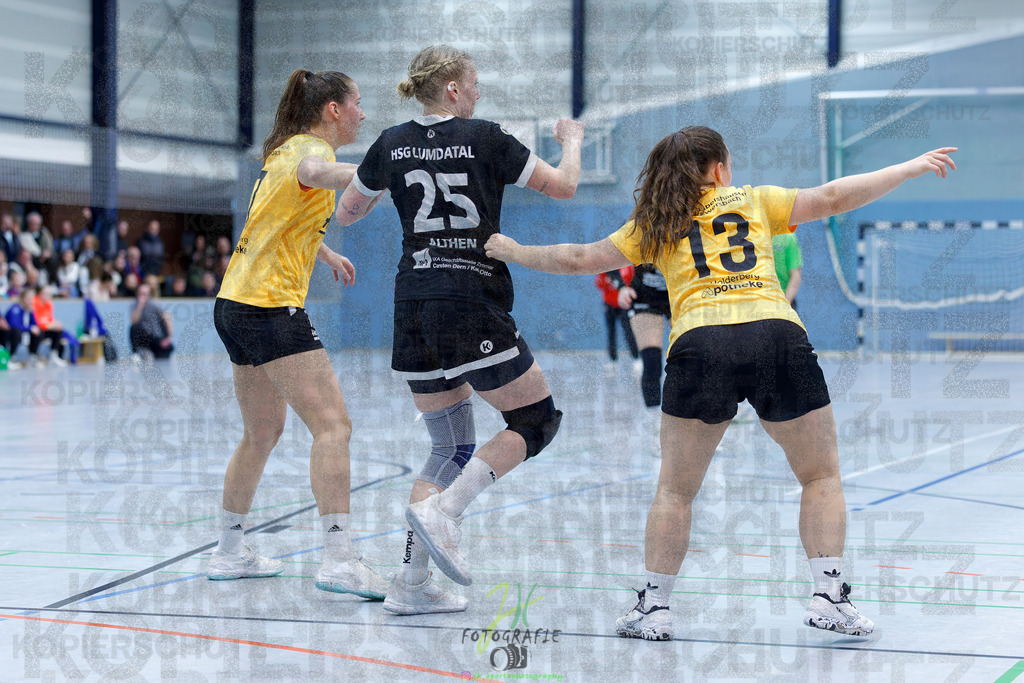Handball Frauen Oberliga Mitte, HSG Eibelshausen/Ewersbach - HSG Lumdatal | Handball Frauen Oberliga Mitte, HSG Eibelshausen/Ewersbach - HSG Lumdatal am 21.02.2026 in Dietzhölztal-Steinbrücken (Sporthalle am Hammerweiher)Photo © 2026 - Jörg Heinrich - Realisiert mit Pictrs.com