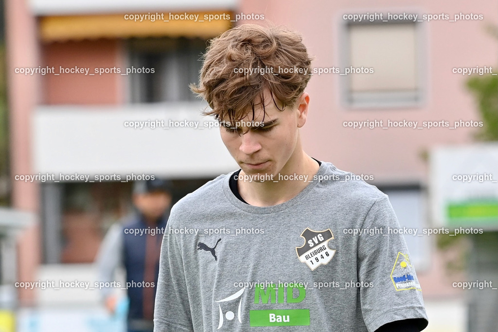 SVG Bleiburg vs. SAK 23.9.2023 | #22 Marvin Maier SVG Bleiburg, SVG Bleiburg vs. SAK 23.9.2023, SVG Bleiburg vs. SAK am 23.09.2023 in Bleiburg (Karl Kornberger Stadion), Austria, (Photo by Bernd Stefan)