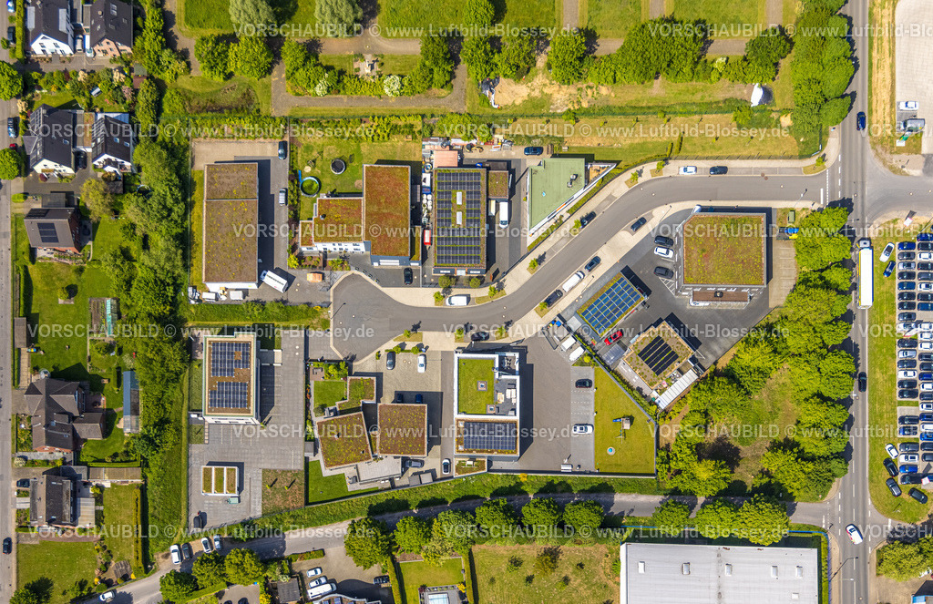 Bottrop230510047Kirchhellen | Luftbild, Gewerbegebiet Im Pinntal, Baustelle, Kirchhellen, Bottrop, Ruhrgebiet, Nordrhein-Westfalen, Deutschland