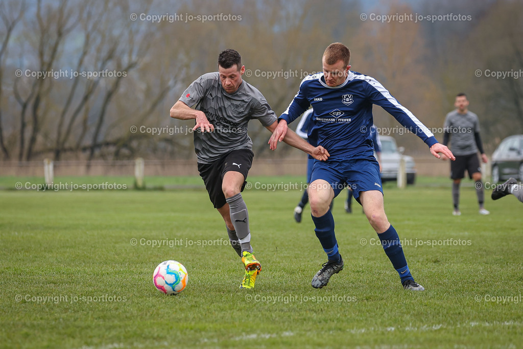 Kombach_Wiesenbach (47) | 08.04.2023; Kreisliga B Biedenkopf; Rasenplatz Kombach; FC Kombach - FV Wiesenbach; Ergebnis 4:4 (2:1)