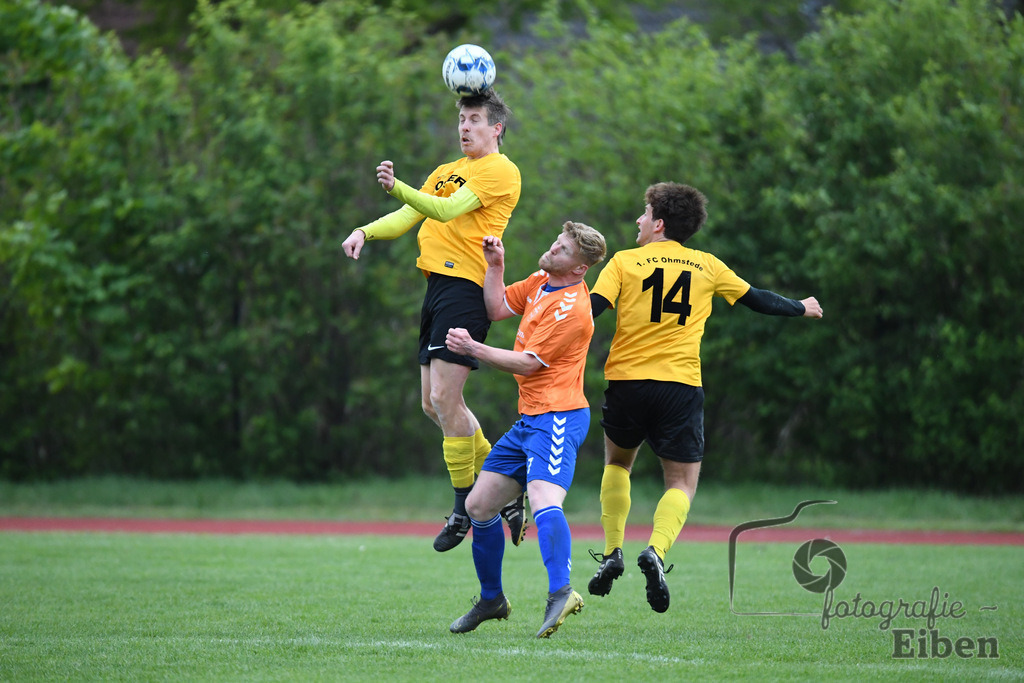 TuS Ofen-FC Ohmstede | Herren Kreispokal Halbfinale; TuS Ofen (orange)-FC Ohmstede (gelb) am 17.05.2023; in Ofen (Sportanlage Ofen), Photo: Philip Eiben 2023 - Realisiert mit Pictrs.com