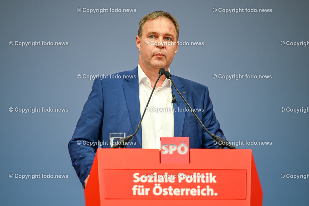 Bundesparteitag SPOE in Linz Design Center_ 03.06.2023-80 | 03.06.2023, Linz, AUT, Bundesparteitag SPOE in Linz Design Center, im Bild Andi Babler (SP, Bgm. Traiskirchen)