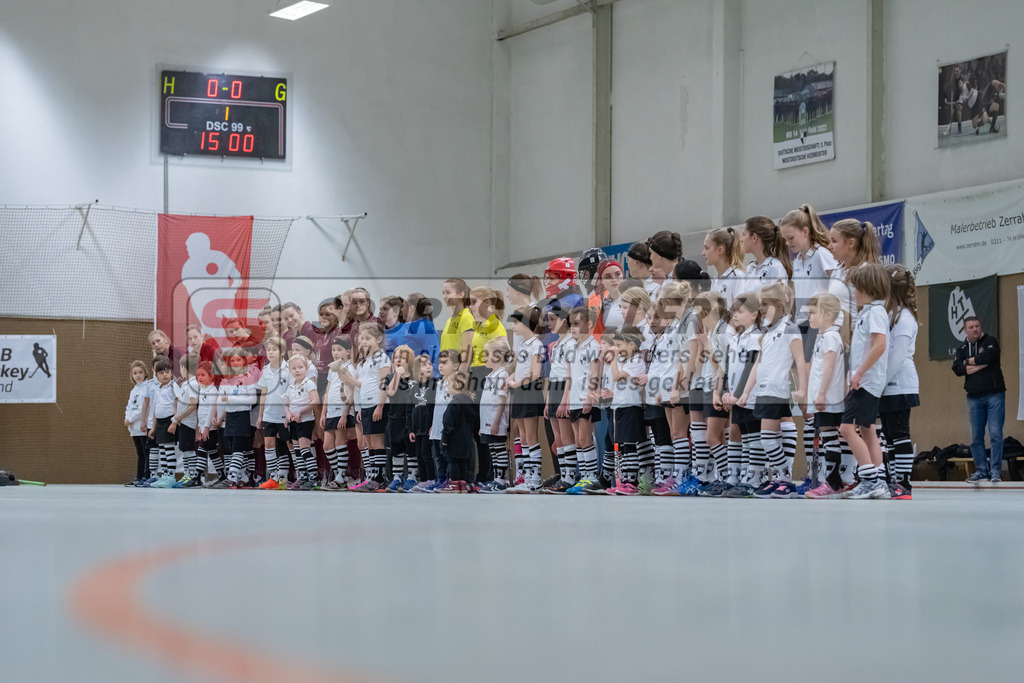 HK_20230226_105044 | Deutsche Meisterschaft WU16 Spiel um Platz 7 Düsseldorfer SC - HC Ludwigsburg am 26.2.2023 DSC 99, Düsseldorf ,