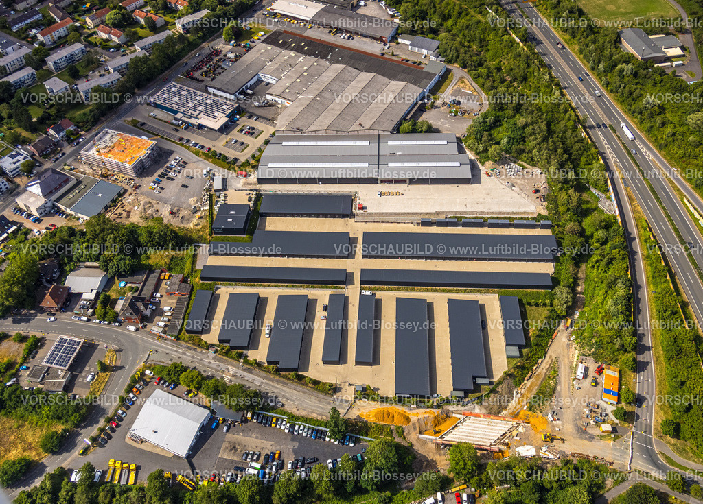 Dortmund230700592 | Luftbild, Gewerbegebiet Freie-Vogel-Straße, Schüren, Dortmund, Ruhrgebiet, Nordrhein-Westfalen, Deutschland