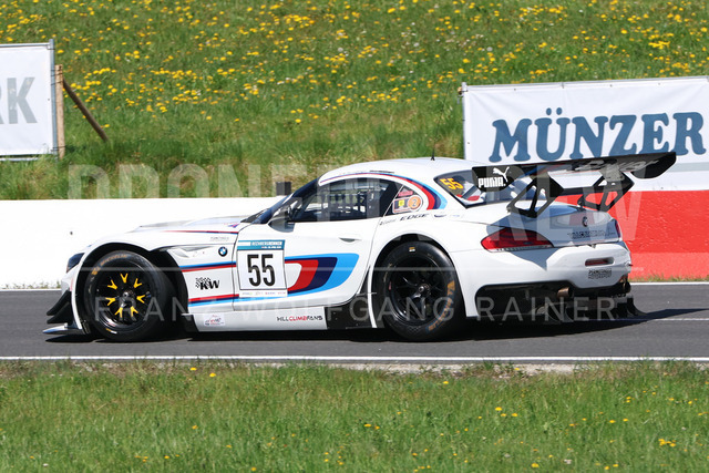 FIA European Hill Climb Championship – Rechberg 2026 | FIA European Hill Climb Championship at Rechberg, held from 24 to 26 April 2026 near Tulwitz, Styria, Austria. The image shows Bernhard PERMETINGER (AUT) BMW Z4 GT3.