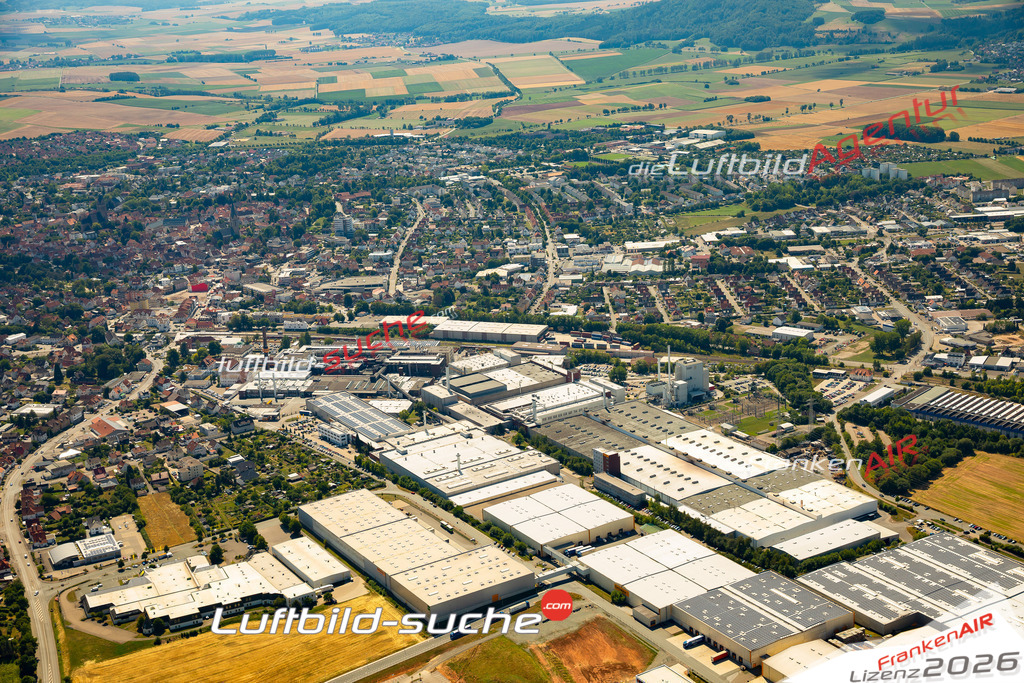 Das Luftbild der Stadt Korbach wurde 2022 vom Flugzeug heraus erstellt (keine Drohnen-Aufnahmen) Aufnahmehöhe ca.450 Meter- hohe Bildauflösung und Druck-Qualität. Garantiert!