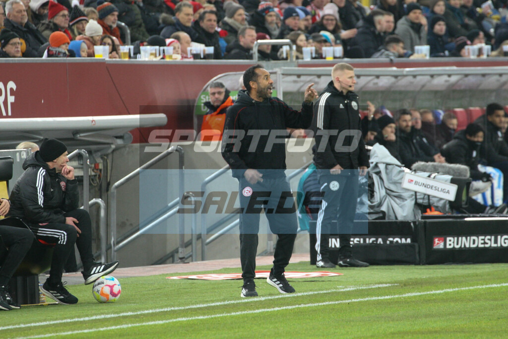 Fortuna Düsseldorf - 1. FC Magdeburg | Daniel Thioune (Trainer F95) - © Sportfoto-Sale (MK) - Realisiert mit Pictrs.com