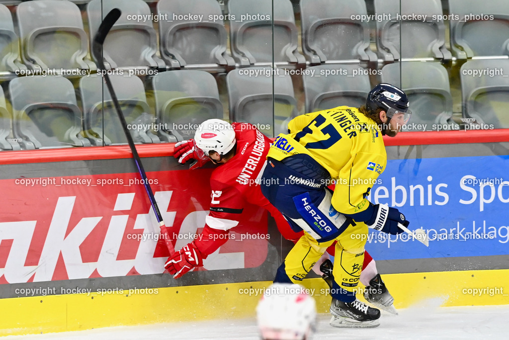 EK Zeller Eisbären vs. EC KAC Future Team 5.11.2022 | #72 Unterluggauer Neal, #67 Kittinger Patrik