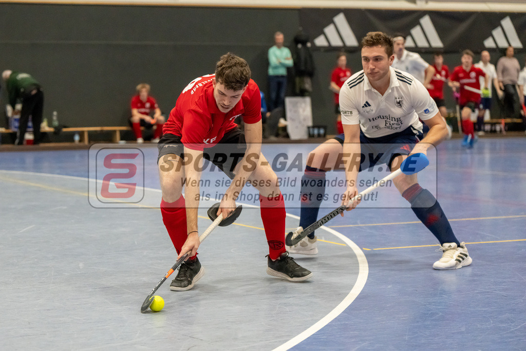 HK_20250201_102154 | 2. Bundesliga Halle Herren Düsseldorfer HC - Club Raffelberg am 1.2.2025 Halle am Seestern, Düsseldorf ,