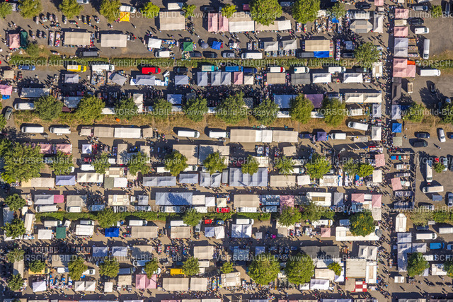 Gelsenkirchen220801587Buer | Luftbild, Gigantmarkt Gelsenkirchen, Flohmarkt an der Willy-Brandt-Allee, Erle, Gelsenkirchen, Ruhrgebiet, Nordrhein-Westfalen, Deutschland