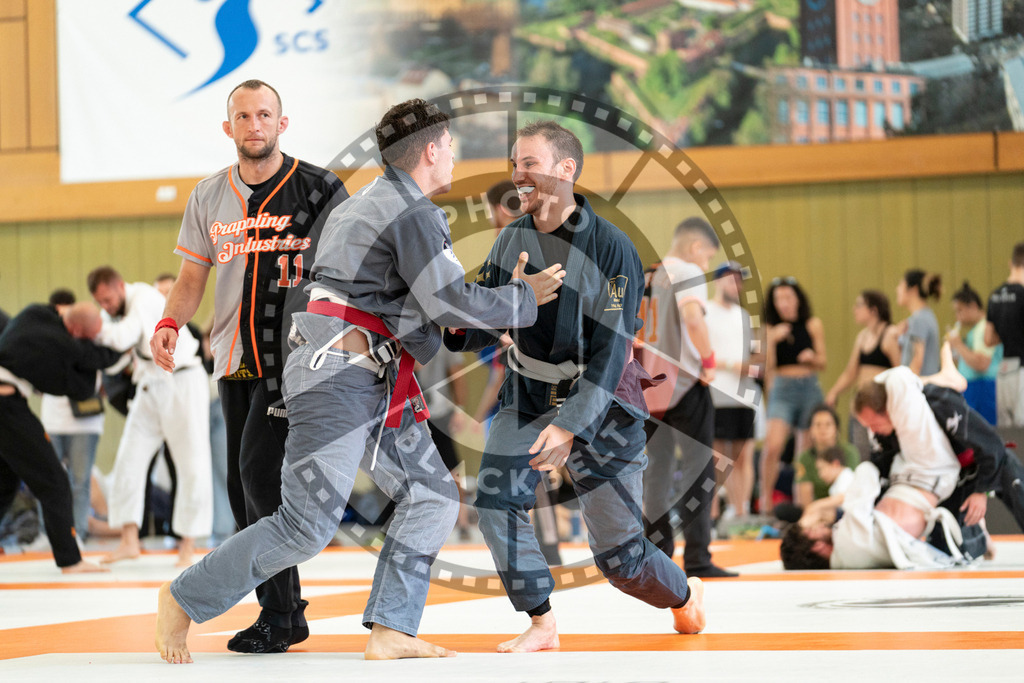20230624PBB_1495 | Athletes compete during the Grappling Industries BJJ Competition in the Siemensstadt sport club in Berlin, Germany, on June 24, 2023.
