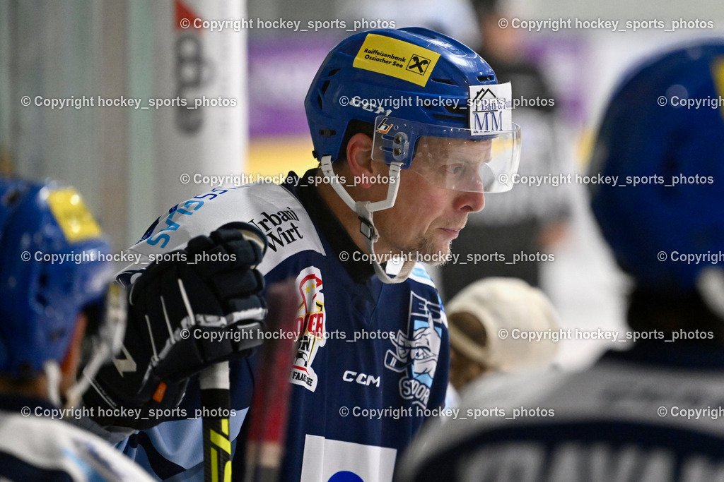 ESC Steindorf vs. MET PHOTOVOLTAIK HORNETS SPITTAL | #18 Pewal Martin ESC Steindorf, ESC Steindorf vs. MET PHOTOVOLTAIK HORNETS SPITTAL, ESC Steindorf vs. MET PHOTOVOLTAIK HORNETS SPITTAL am 26.10.2024 in Steindorf (Ossiachersee Halle), Austria, (Photo by Bernd Stefan)