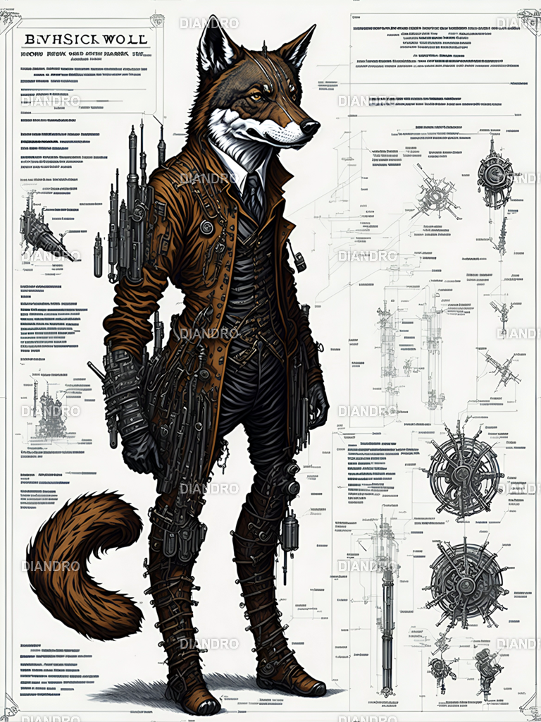 Android Wolfklasse02 vermutlich Kampfroboter | DIANDRO