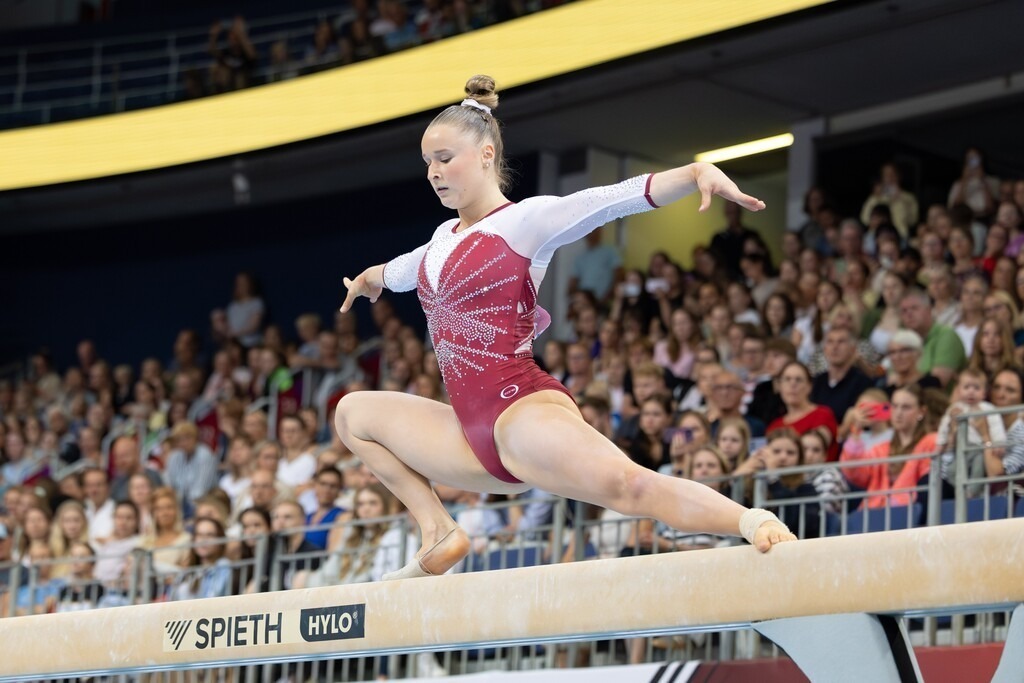 DM Finals 2026; Deutsche Meisterschaft im Gerätturnen 2026, Mehrkampf Frauen | DM Finals 2026; Deutsche Meisterschaft im Gerätturnen 2026, Mehrkampf Frauen***Silja Stöhr am Schwebebalken - Realisiert mit Pictrs.com