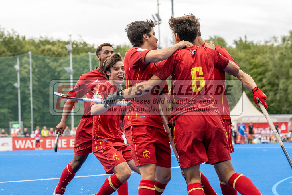 SFE_20230715_0014 | EuroHockey EM U18 SF2 Spain vs Germany am 15.07.2023 in Krefeld (Gerd-Wellen-Hockeyanlage), Photo: Stephan Fehrmann 2023 (Sports-Gallery)