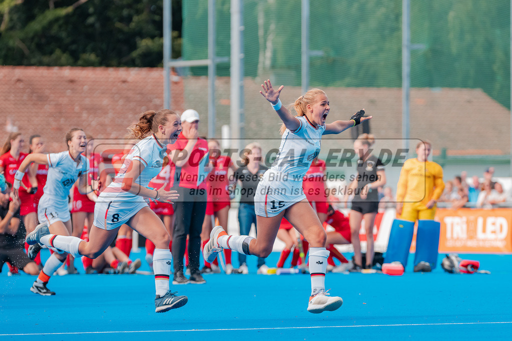 HK_20230716_103097 | Euro Hockey WU18 Girls Finale Belgium vs Germany Championship Girls & Boys am 16.7.2023 CHTC , Krefeld ,