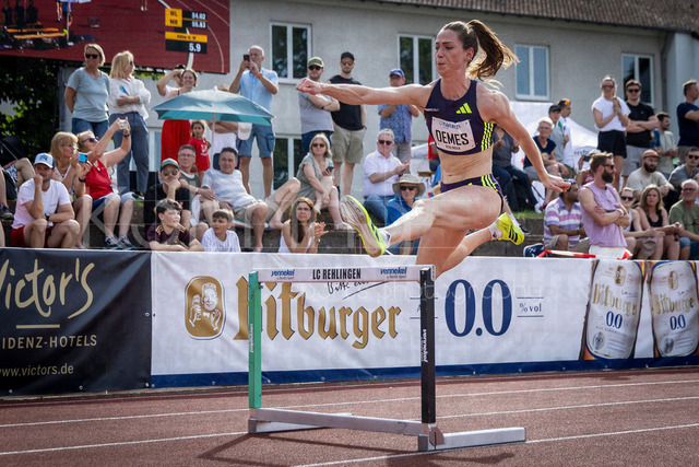 61. Internationales Pfingstsportfest; Rehlingen-Siersburg, 24.05.2026 | REHLINGEN , GERMANY - MAY 24: Eileen Demes (GER/TV 1861 Neu-Isenburg) during the 61. Internationales Pfingstsportfest on 24.05.2026 at the  Bungertstadion in Rehlingen-Siersburg (Saarland / Deutschland).