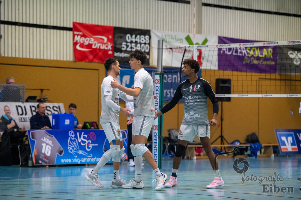 VSG Ammerland-Oldenburger TB | Regionalliga; VSG Ammerland (blau)-Oldenburger TB (weiß) am 18.01.2025 in Bad Zwischenahn (Sporthalle Schilldestraße ), Photo: Philip Eiben 2025 - Realisiert mit Pictrs.com