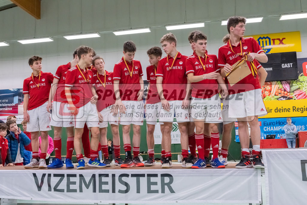HK_20230305_106379 | Deutsche Meisterschaft MU16 Finale Mannheimer HC - Rot-Weiss Köln / Ehrungen am 5.3.2023 RWK, Köln ,