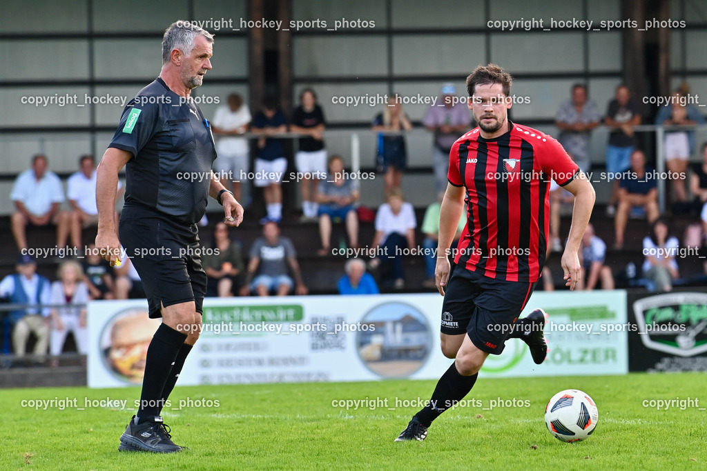 SC Magdalen vs. ATUS Nötsch 13.8.2023 | Kraschl Johann Referee, #7 Harald Ottowitz