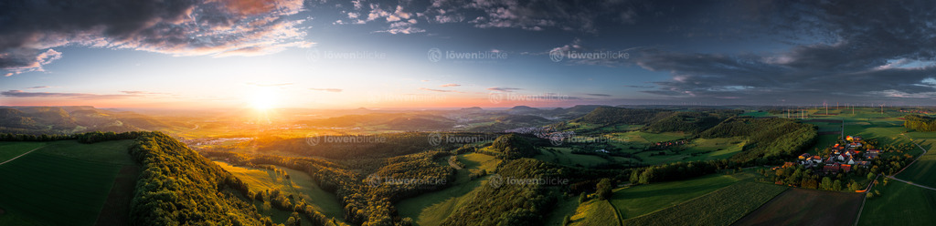 Sonnenuntergang von der Kuchalb aus | löwenblicke | shop