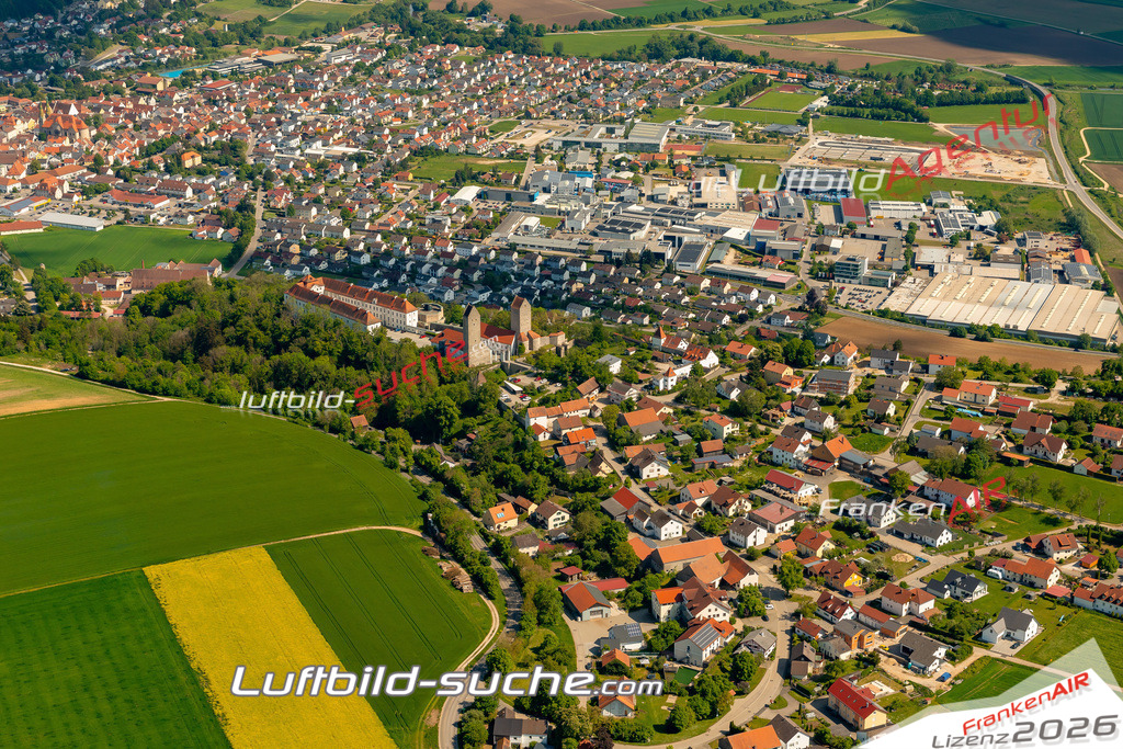 Das Luftbild zeigt :  Beilngries - Die Luftaufnahme wurde 2024 vom UL-Flugzeug aus erstellt ( keine Drohne ) - Hochauflösende Luftaufnahme - Für grossformatige Ausdrucke geeignet. Die Geschenkidee !Mit Lizenz und Bildrechte bestellbar