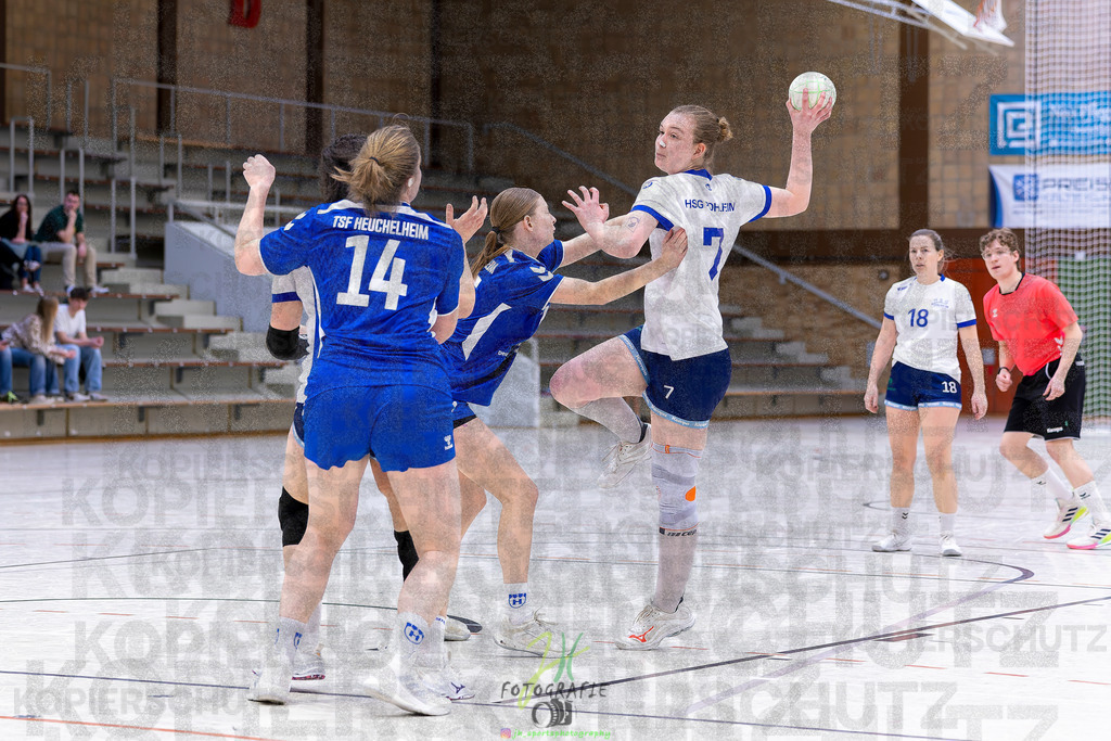 Frauen Bezirksliga, TSF Heuchelheim - HSG Pohlheim | Frauen Bezirksliga, TSF Heuchelheim - HSG Pohlheim am 01.03.2026 in Heuchelheim (Sporthalle Heuchelheim)Photo © 2026 - Jörg Heinrich - Realisiert mit Pictrs.com