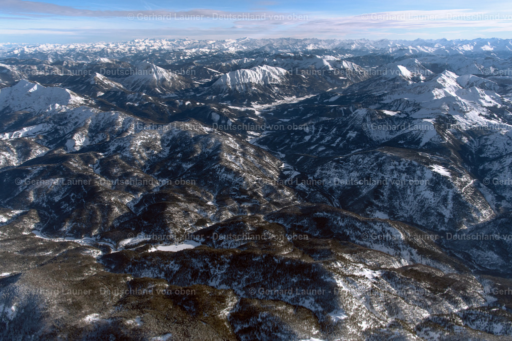 3900301 | Blick von Achenwald südöstl. über die Alpen