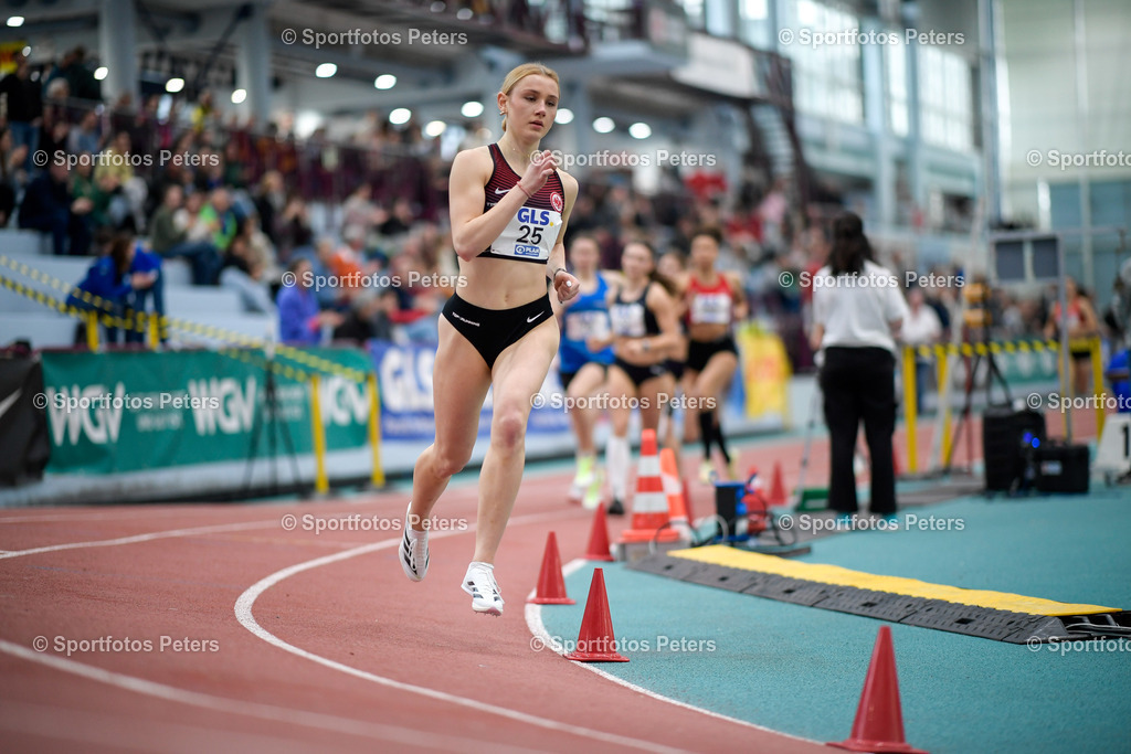 _KP12716_1 | 09.02.2025, xkaix, Leichtathletik 20. Deutsche Meisterschaften, Mehrkampf Halle v.l. Fara Köchling (Eintracht Frankfurt e.V.) - Realisiert mit Pictrs.com