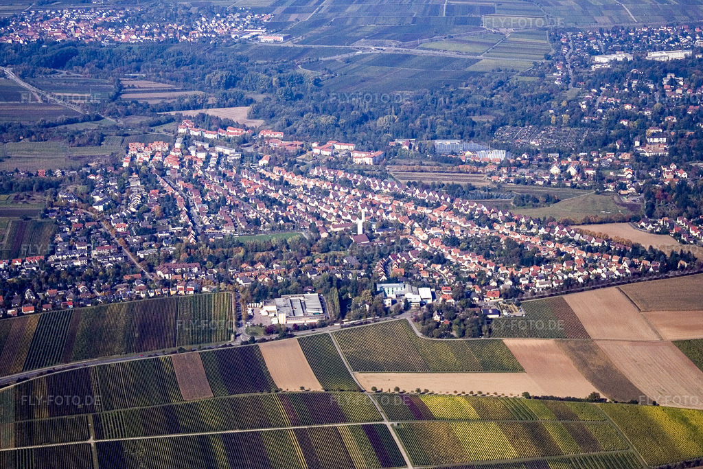 Luftbild: Landau-West in Landau in der Pfalz im Bundesland Rheinland-Pfalz in Deutschland. Foto: IMG_8325.jpg vom 07.10.2007 durch Werner Riehm/FLY-FOTO.de