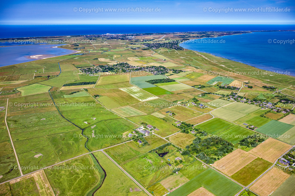 Sylt_Archsum_ELS_4029210625 | ARCHSUM 21.06.2025 Ortsansicht der Straßen und Häuser der Wohngebiete in Archsum auf der Insel Sylt im Bundesland Schleswig-Holstein, Deutschland. // Town View of the streets and houses of the residential areas in Archsum at the island Sylt in the state Schleswig-Holstein, Germany. Foto: Martin Elsen