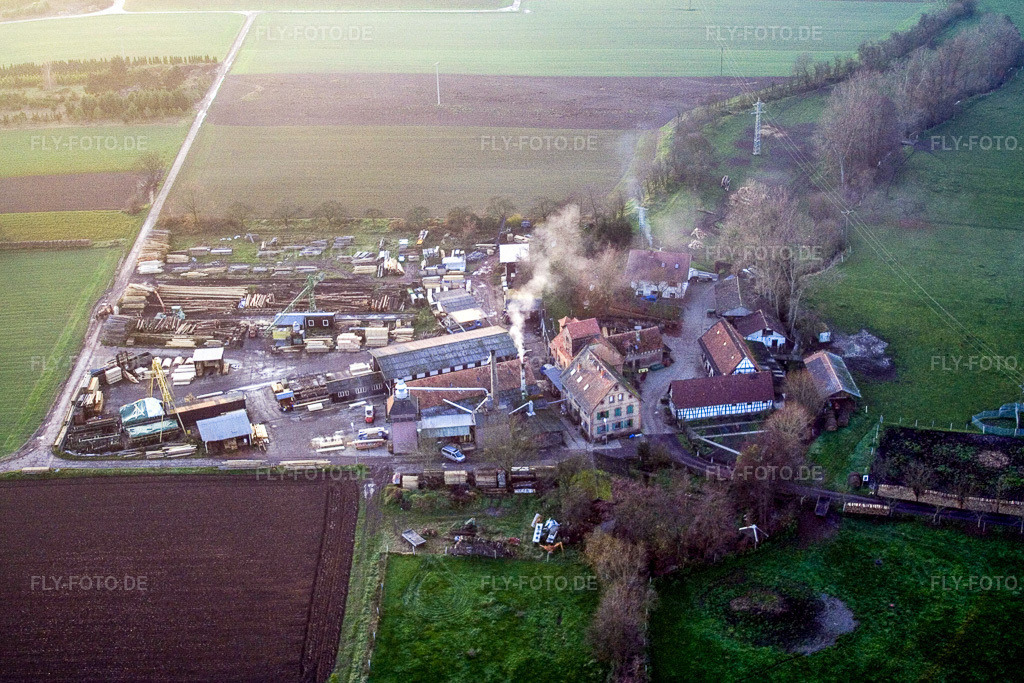Luftbild: Schaidt, Schaidter Mühle im Ortsteil Schaidt in Wörth im Bundesland Rheinland-Pfalz in Deutschland. Foto: IMG_4983.jpg vom 01.12.2006 durch Werner Riehm/FLY-FOTO.de