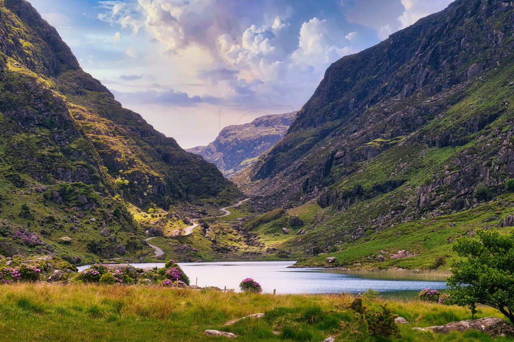 Gap of Dunloe | Wunderschönes Tal im berühmten Gap of Donloe bei Killarney - Realisiert mit Pictrs.com